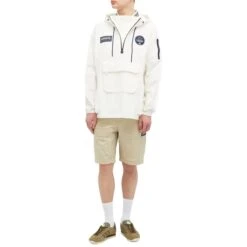 Adidas Spezial Todmorden Smock Chalk White Jacket -Creps Lockers adidas spezial todmorden smock chalk white im8929 model