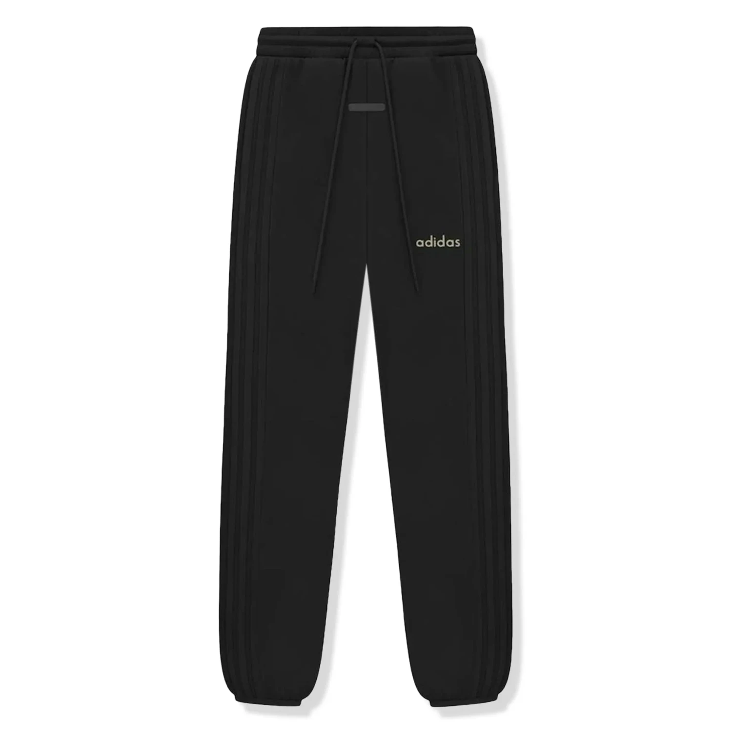 Adidas X Fear Of God Athletics Heavy Fleece Black Sweatpants 1 Adidas X Fear Of God Athletics Heavy Fleece Black Sweatpants