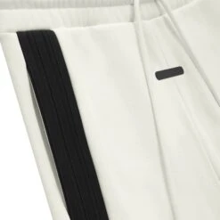 Adidas X Fear Of God Athletics Heavy Fleece Cream White Sweatpants -Creps Lockers adidas x fear of god athletics heavy fleece cream white sweatpants detail