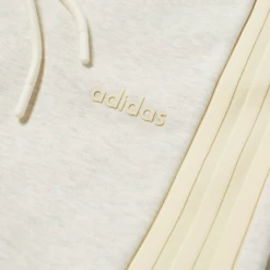 Adidas X Fear Of God Athletics Heavy Fleece Oatmeal Heather Sweatpants -Creps Lockers adidas x fear of god athletics heavy fleece oatmeal heather sweatpants detail