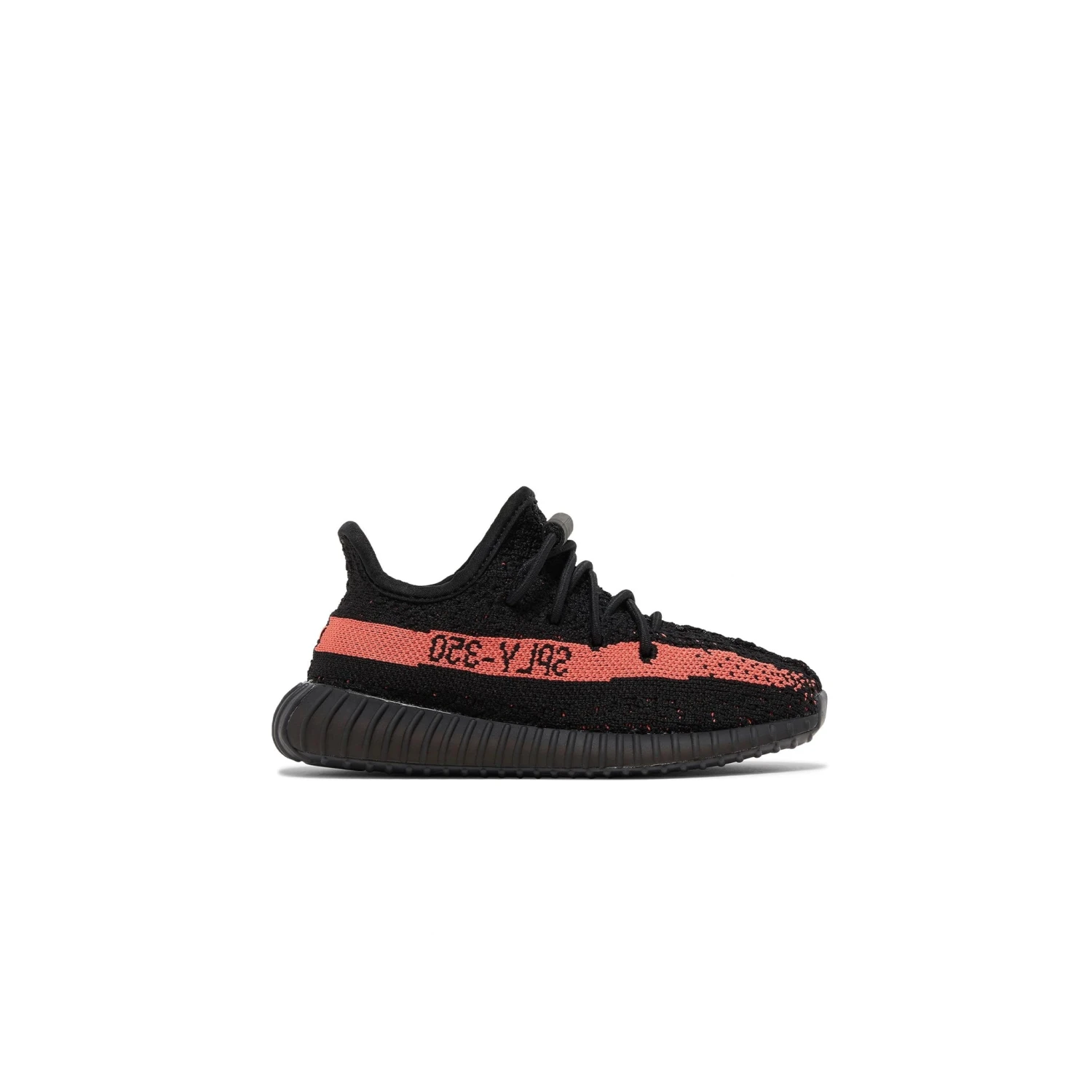 Adidas Yeezy Boost 350 V2 Infants Core Black Red 1 Adidas Yeezy Boost 350 V2 Infants Core Black Red
