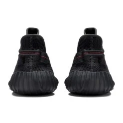 Adidas Yeezy Boost 350 V2 Static Black Non Reflective -Creps Lockers adidas yeezy boost 350 v2 static black non reflective fu9006 back