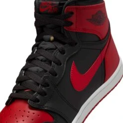 Air Jordan 1 Retro High 85 OG Bred (2025) -Creps Lockers air jordan 1 retro high 85 og bred 2025 hv6674 067 tongue
