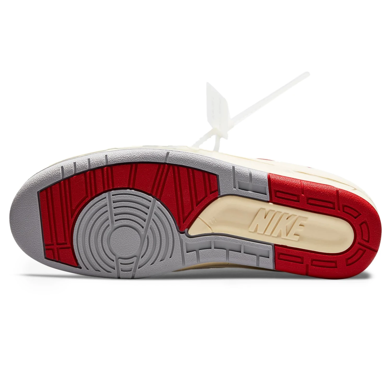 Air Jordan 2 X Off-White Retro Low White Varsity Red 4 Air Jordan 2 X Off-White Retro Low White Varsity Red - Image 4