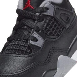 Air Jordan 4 OG Bred Reimagined (TD) -Creps Lockers air jordan 4 og bred reimagined td bq7670 006 detail