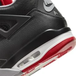 Air Jordan 4 OG Bred Reimagined 13 Air Jordan 4 OG Bred Reimagined -Creps Lockers air jordan 4 og bred reimagined fv5029 006 heel logo