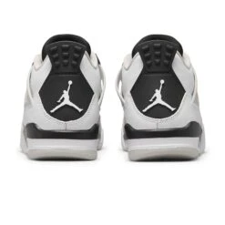 Air Jordan 4 Retro Military Black (GS) -Creps Lockers air jordan 4 retro military black gs 408452 111 heel