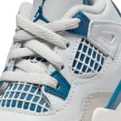 Air Jordan 4 Retro Military Blue (TD) -Creps Lockers air jordan 4 retro military blue td bq7670 141 detail