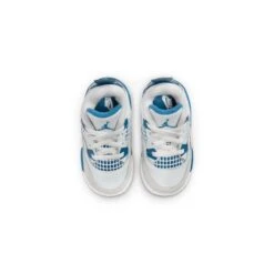 Air Jordan 4 Retro Military Blue (TD) -Creps Lockers air jordan 4 retro military blue td bq7670 141 top