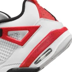 Air Jordan 4 Retro Red Cement (2023) (GS) -Creps Lockers air jordan 4 retro red cement 2023 gs 408452 161 heel