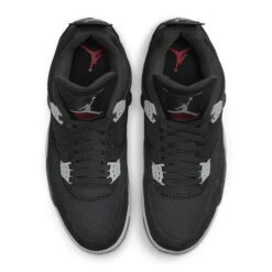 Air Jordan 4 Retro SE Black Canvas -Creps Lockers air jordan 4 retro se black canvas dh7138 006 top