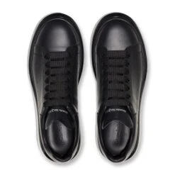 Alexander Mcqueen Raised Sole Black Bubble Sneaker -Creps Lockers alexander mcqueen raised sole black bubble sneaker top