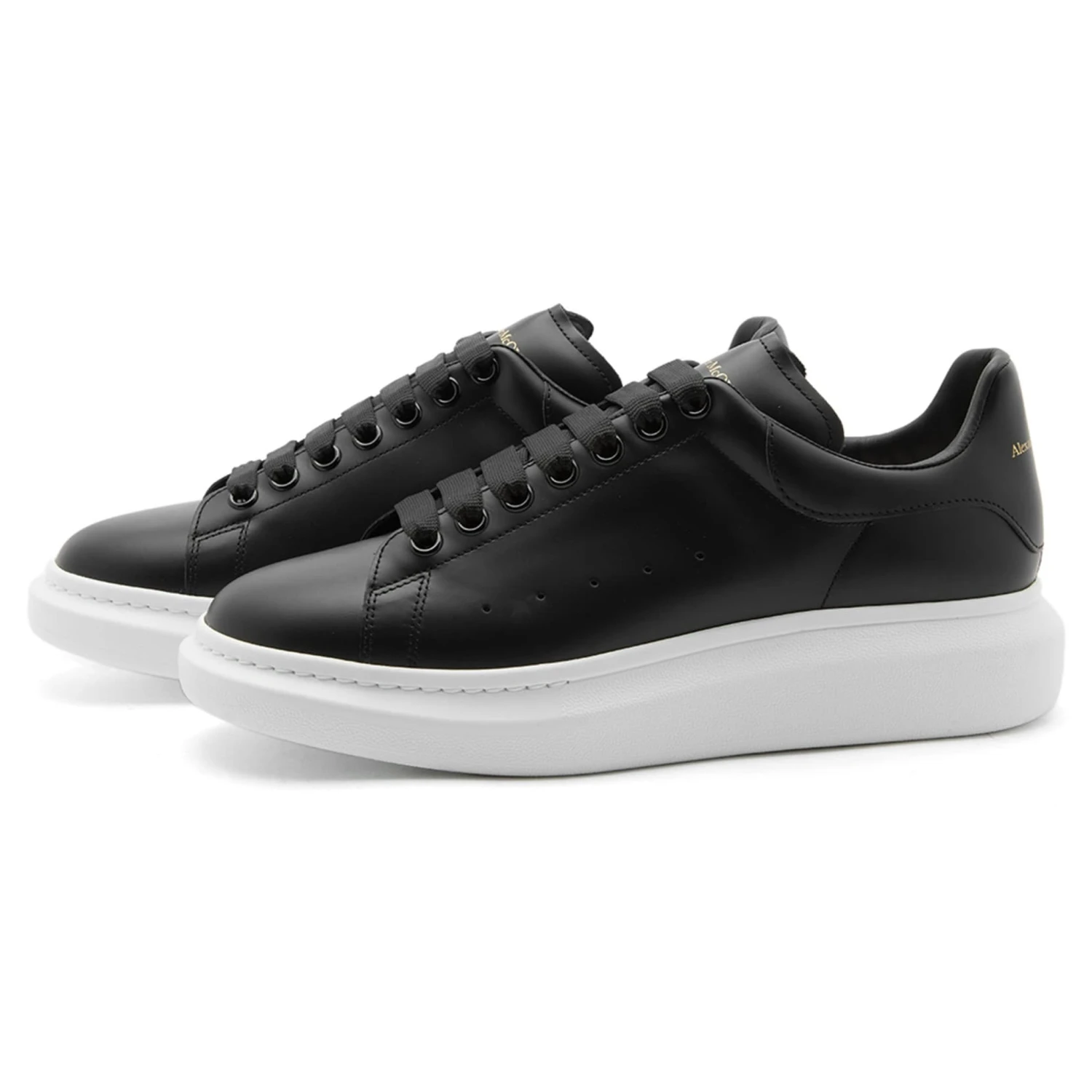 Alexander Mcqueen Raised Sole Black Sneaker (W) 2 Alexander Mcqueen Raised Sole Black Sneaker (W) - Image 2
