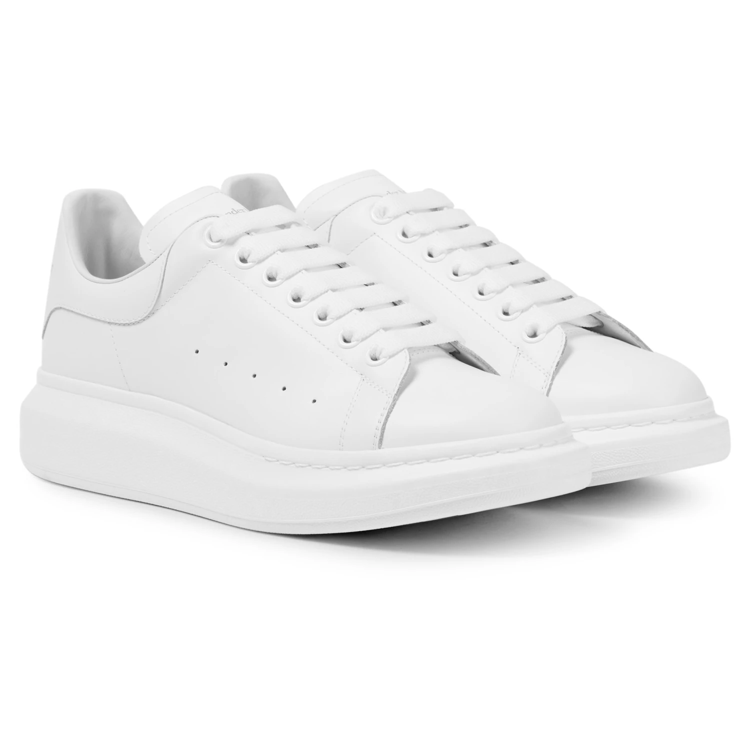 Alexander Mcqueen Raised Sole White Sneaker (W) 2 Alexander Mcqueen Raised Sole White Sneaker (W) - Image 2