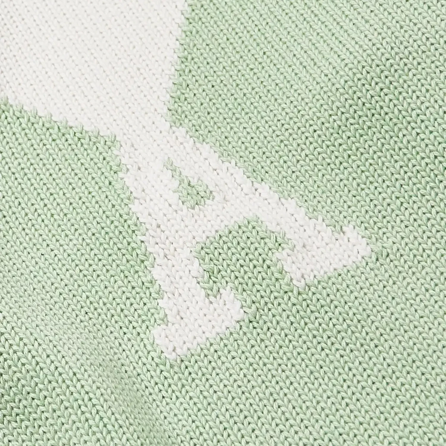 Ami Paris Red Ami De Coeur Logo Intarsia Off Green Sweatshirt 3 Ami Paris Red Ami De Coeur Logo Intarsia Off Green Sweatshirt - Image 3