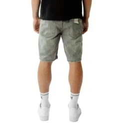 Amicci Adrano Grey Carpenter Shorts -Creps Lockers amicci adrano grey carpenter shorts back detail