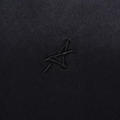 Amicci Levanto Washed Black T Shirt -Creps Lockers amicci levanto washed black t shirt detail