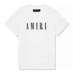 Amiri Kids 'Amiri' White T Shirt