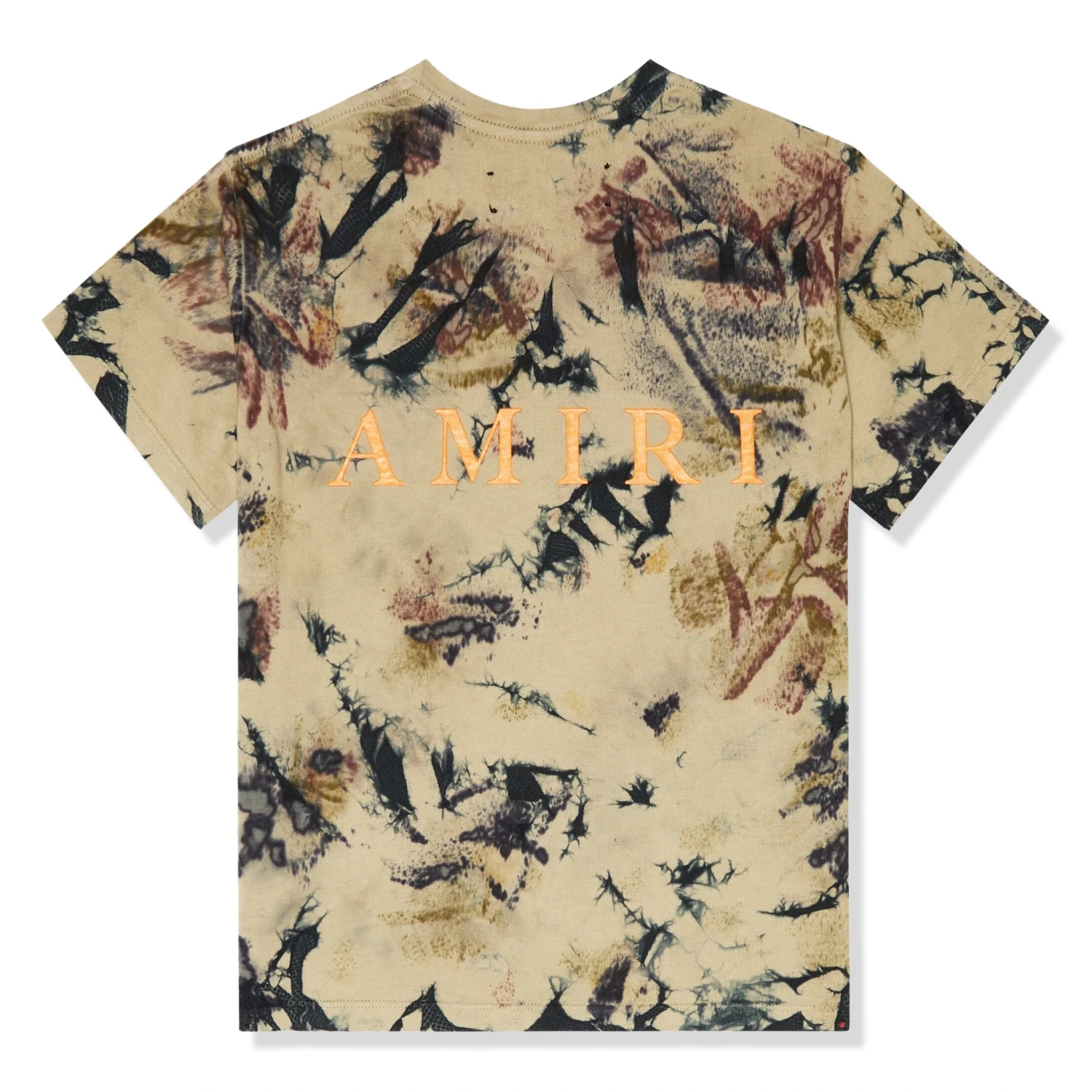 Amiri Kids Bones Tie Dye Green T Shirt 2 Amiri Kids Bones Tie Dye Green T Shirt - Image 2
