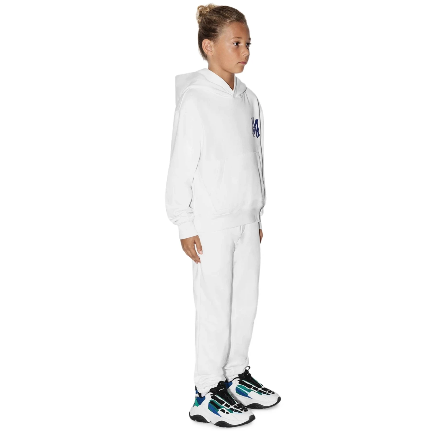 Amiri Kids MA Core Logo White Hoodie 4 Amiri Kids MA Core Logo White Hoodie - Image 4