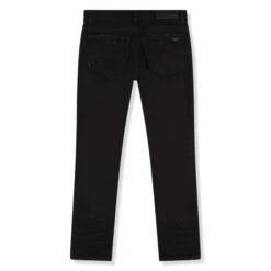 Amiri Kids Stack Black Jeans 11 Amiri Kids Stack Black Jeans -Creps Lockers amiri kids stack black jeans pf22kds004 018 back