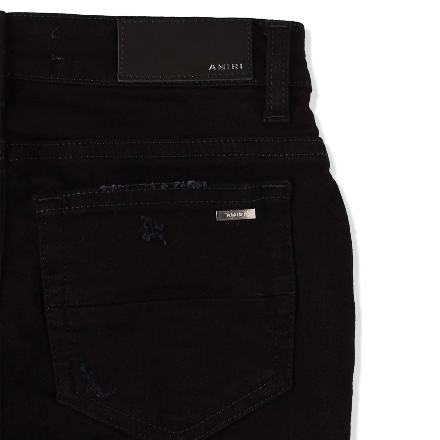 Amiri Kids Stack Black Jeans 7 Amiri Kids Stack Black Jeans - Image 7