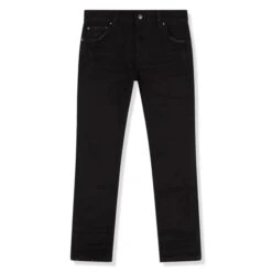 Amiri Kids Stack Black Jeans