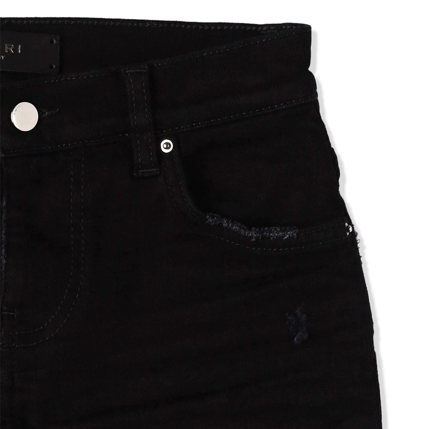 Amiri Kids Stack Black Jeans 6 Amiri Kids Stack Black Jeans - Image 6