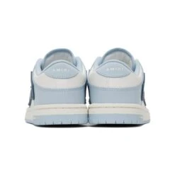 Amiri Skeleton Low Top Baby Blue White Sneaker 8 Amiri Skeleton Low Top Baby Blue White Sneaker -Creps Lockers amiri skeleton low top baby blue white sneaker ss23mfs005 853 crepslocker back