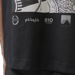 Azat Mard Yerevan Racing T Shirt Black 17 Azat Mard Yerevan Racing T Shirt Black -Creps Lockers azat mard yerevan racing t shirt black fw23033 model back detail