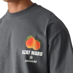 Azat Mard X Ararat Brandy Limited Edition T Shirt Charcoal 13 Azat Mard X Ararat Brandy Limited Edition T Shirt Charcoal -Creps Lockers azatmardxararatbrandylimitededitiontshirtcharcoalss23048chest