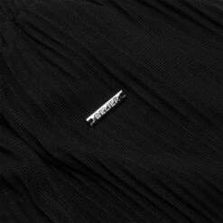 Belier Black Pleated Trousers 7 Belier Black Pleated Trousers -Creps Lockers belier black pleated trousers detail