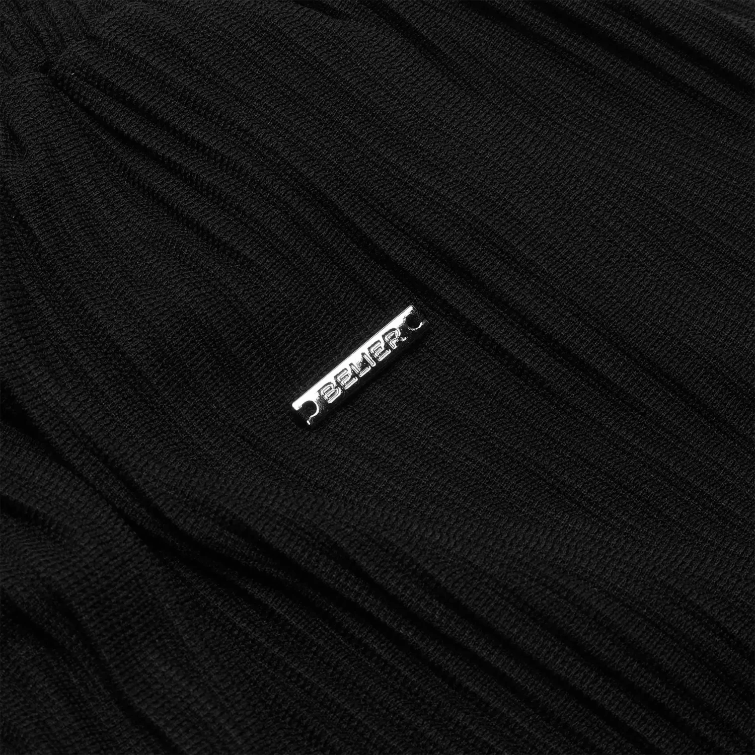 Belier Black Pleated Trousers 4 Belier Black Pleated Trousers - Image 4