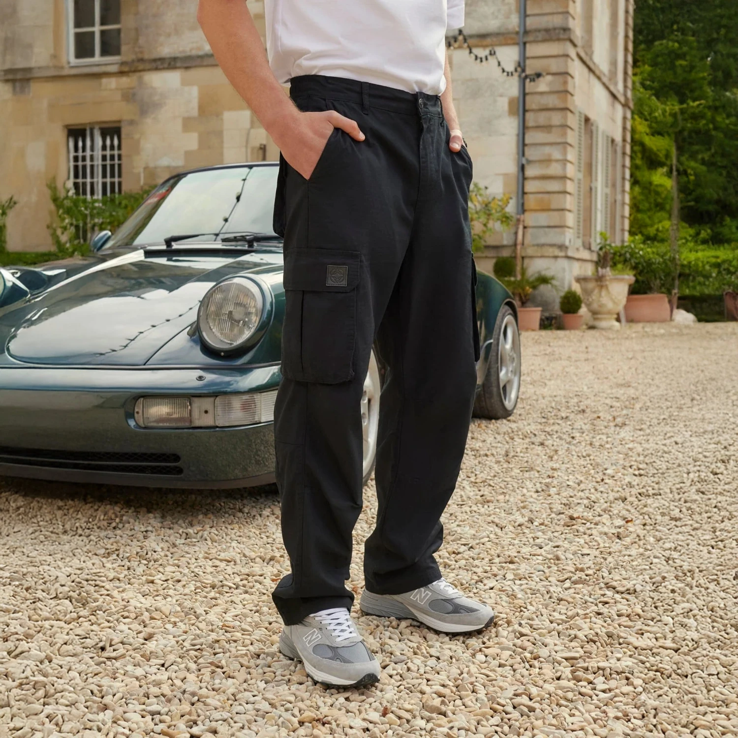 Belier Black Ripstop Cargo Pants 3 Belier Black Ripstop Cargo Pants - Image 3