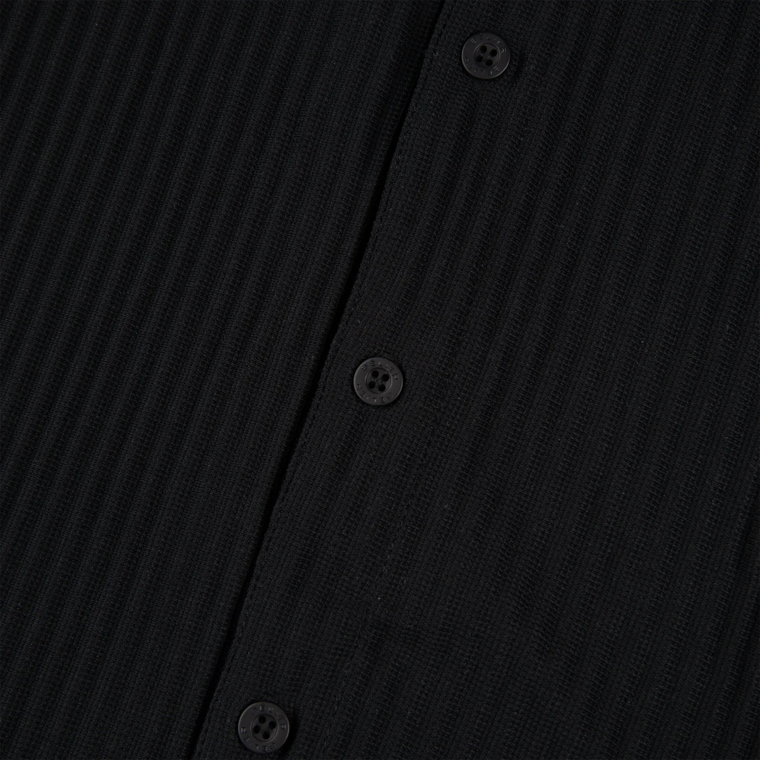 Belier Pleated Short Sleeve Black Resort Shirt 8 Belier Pleated Short Sleeve Black Resort Shirt - Image 8