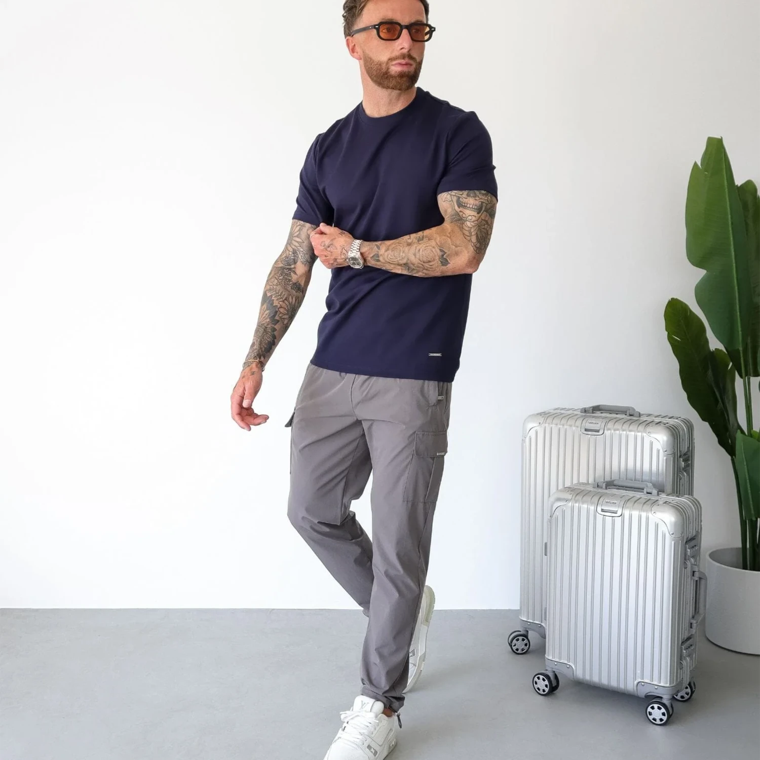 Belier Premium Navy T Shirt 4 Belier Premium Navy T Shirt - Image 4