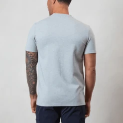 Belier Premium Plain Grey Marl T Shirt 9 Belier Premium Plain Grey Marl T Shirt -Creps Lockers belier premium plain grey marl t shirt back 6c98b961 0efc 497f abc8 b36d21713cbb
