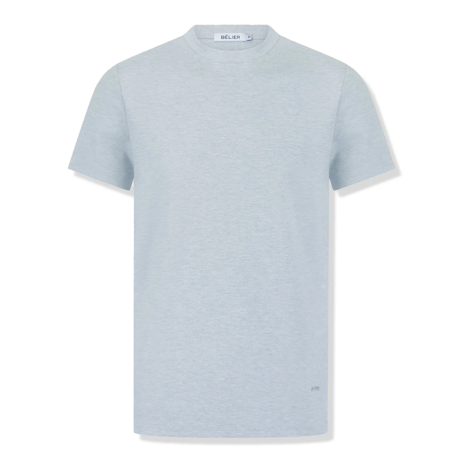 Belier Premium Plain Grey Marl T Shirt 1 Belier Premium Plain Grey Marl T Shirt