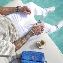 Belier White Linen Trousers 5 Belier White Linen Trousers -Creps Lockers belier white linen trousers front style