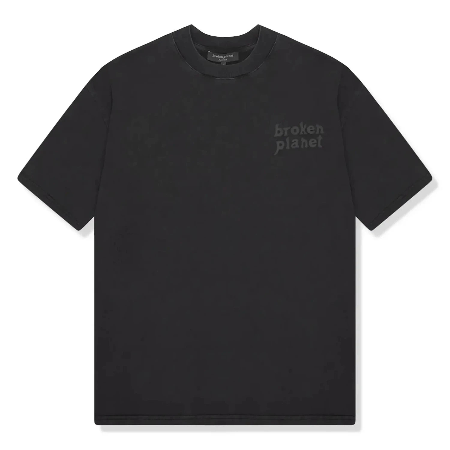Broken Planet Basics Washed Midnight Black T Shirt 1 Broken Planet Basics Washed Midnight Black T Shirt