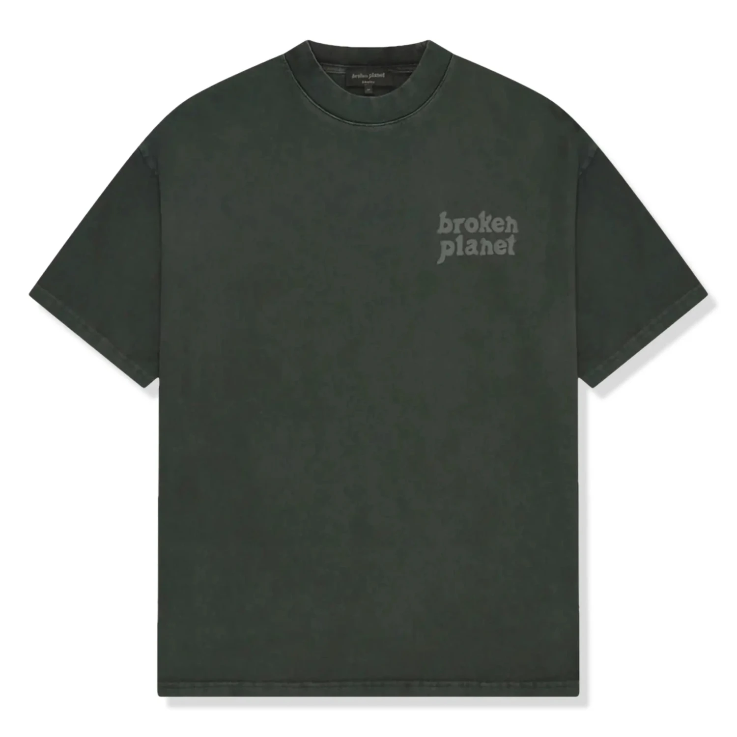 Broken Planet Basics Washed Soot Black T Shirt 1 Broken Planet Basics Washed Soot Black T Shirt