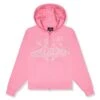 Broken Planet Candy Pink Zip-Up Hoodie