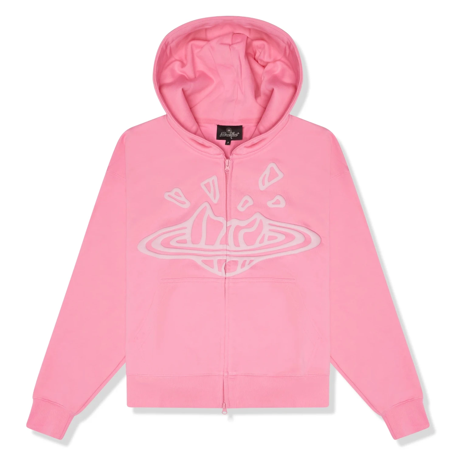 Broken Planet Candy Pink Zip-Up Hoodie 1 Broken Planet Candy Pink Zip-Up Hoodie