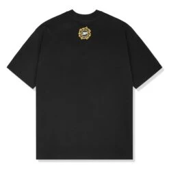 Broken Planet Crest Midnight Black T Shirt -Creps Lockers broken planet crest midnight black t shirt bp j25 ts m black bacvk