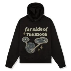 Broken Planet Far Side Of The Moon Soot Black Hoodie
