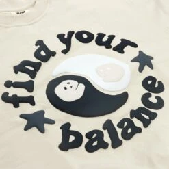 Broken Planet Find Your Balance Bone White Crewneck 8 Broken Planet Find Your Balance Bone White Crewneck -Creps Lockers broken planet find your balance bone white crewneck bp fyb cn b white back Logo