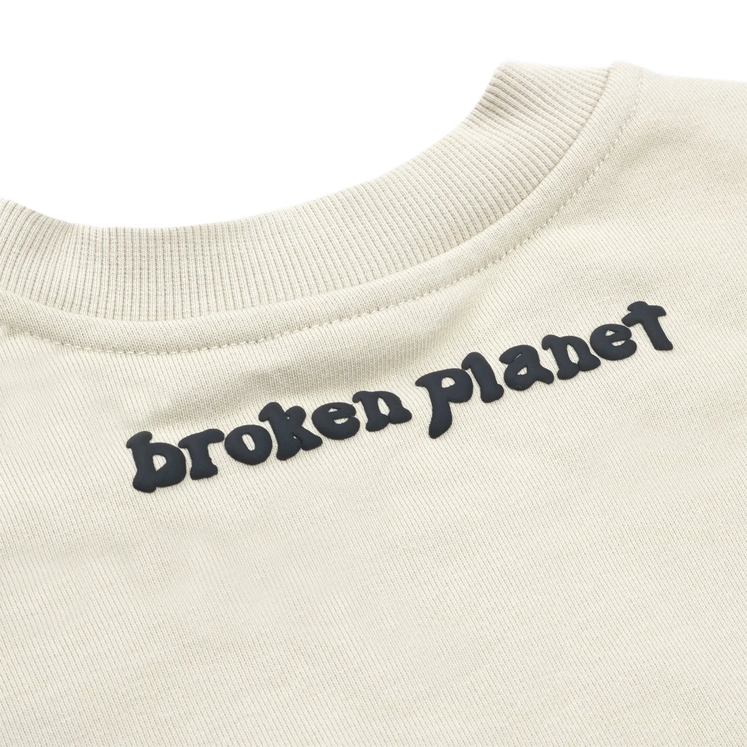 Broken Planet Find Your Balance Bone White Crewneck 5 Broken Planet Find Your Balance Bone White Crewneck - Image 5
