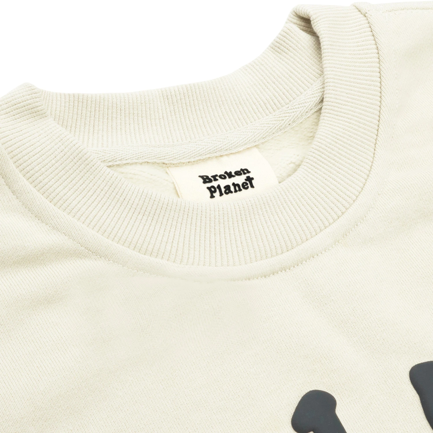 Broken Planet Find Your Balance Bone White Crewneck 3 Broken Planet Find Your Balance Bone White Crewneck - Image 3