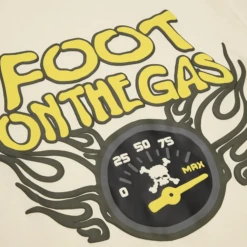 Broken Planet Foot On The Gas Vanilla White T Shirt 9 Broken Planet Foot On The Gas Vanilla White T Shirt -Creps Lockers broken planet foot on the gas vanilla white t shirt bp fotg ts v white front logo