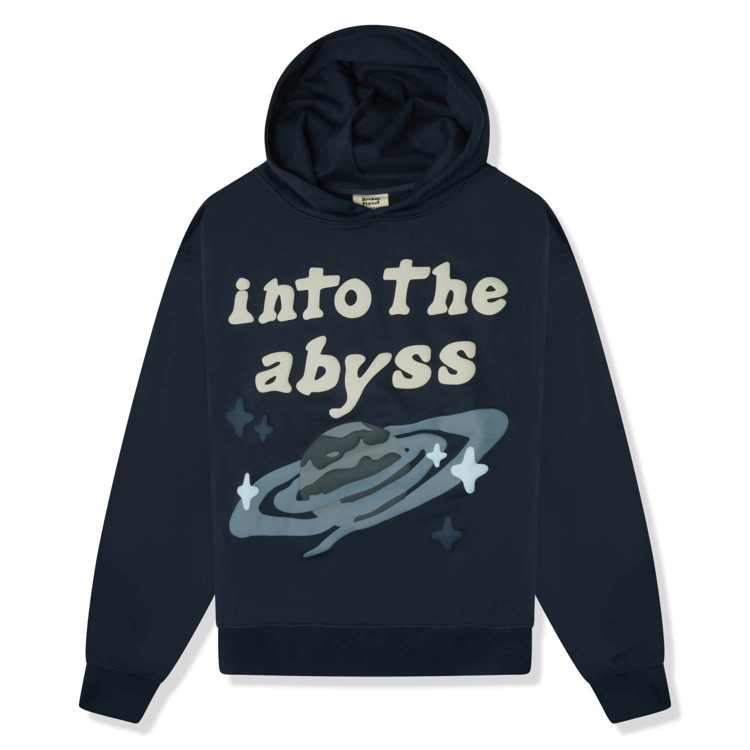 Broken Planet Into The Abyss Outer Space Blue Hoodie 1 Broken Planet Into The Abyss Outer Space Blue Hoodie